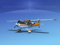 Cessna 170 V01 3D Model