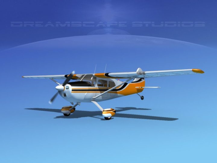 Cessna 170 V01 3D Model