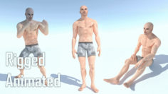 Male Base Character 3D Model