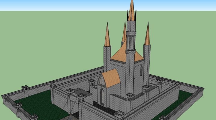 Castle 3D model 3D Model