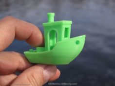 3DBenchy – The jolly 3D printing torture-test Free 3D Model