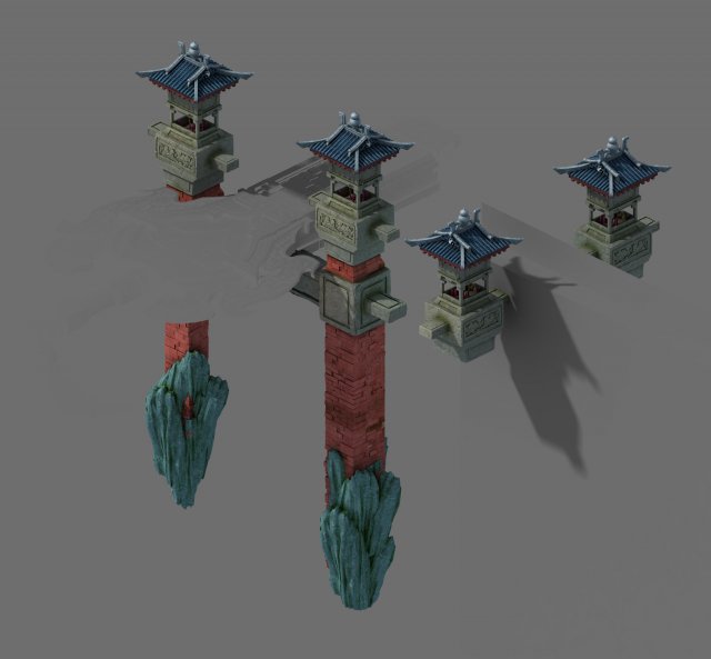 Air Buildings – Tower 3D Model