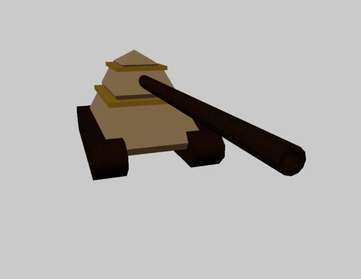 3D Tank Free 3D Model