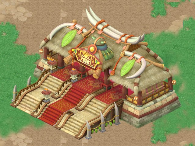Cartoon World – Main Hall 04 3D Model