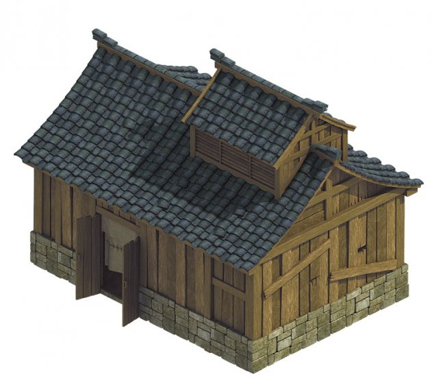 Heyang City – House 03 3D Model