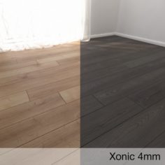 Parquet Floor Xonic 4mm 3D Model