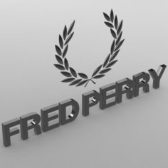 Fred perry logo 3D Model