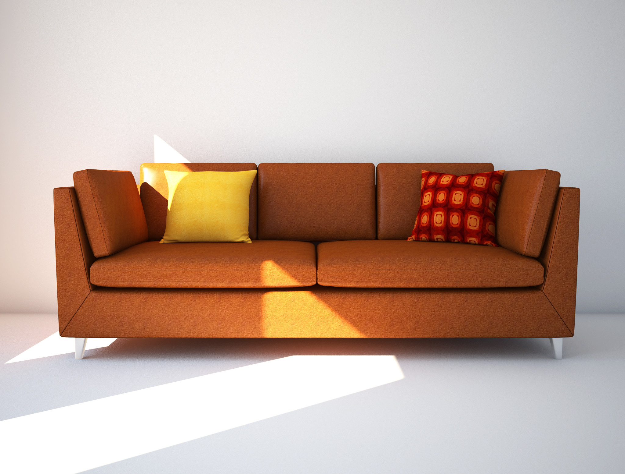 3D STOCKHOLM SOFA IKEA model 3D Model