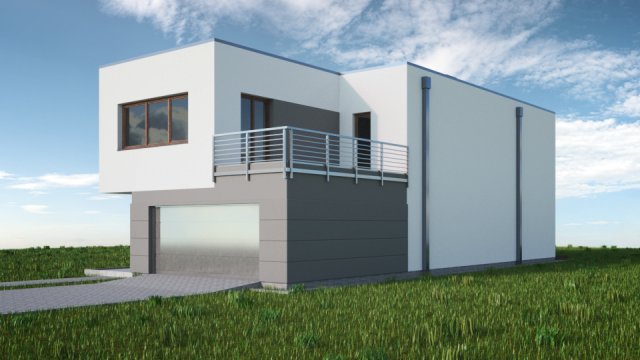 House 06C2 3D Model