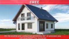 House 10C2 Free 3D Model