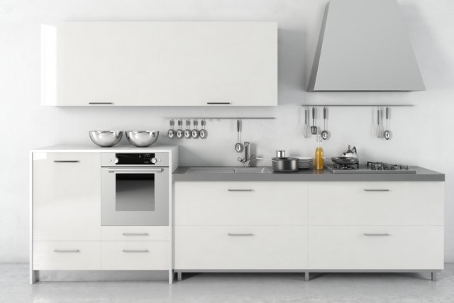 Modern kitchen 3d Free 3D Model