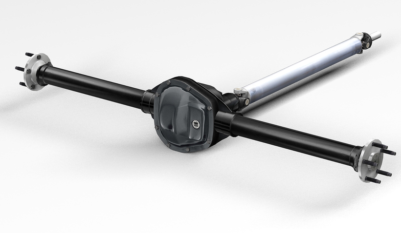 Axle and driveshaft 3D Model