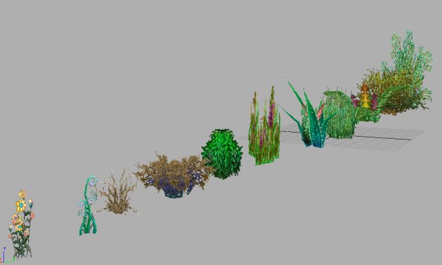 Game Model Arena – Grass 01 3D Model