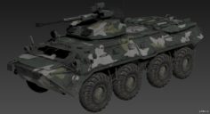 BTR-82A 3D Model