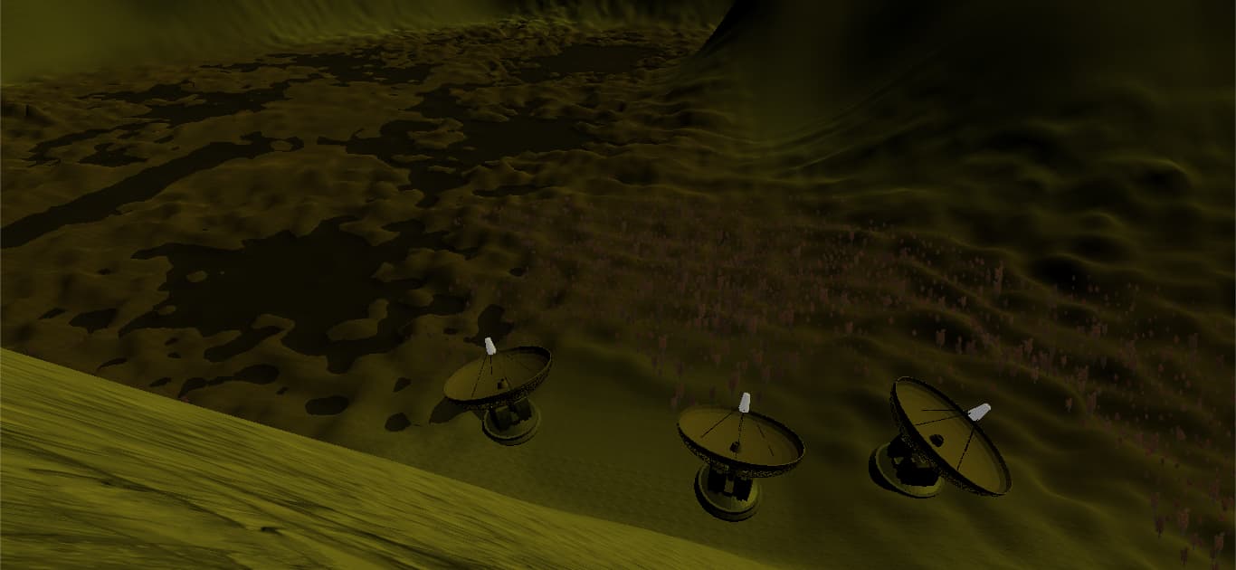 Radio Telescope 3D Model