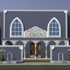 Arabic Morocco Architecture  						 Free 3D Model