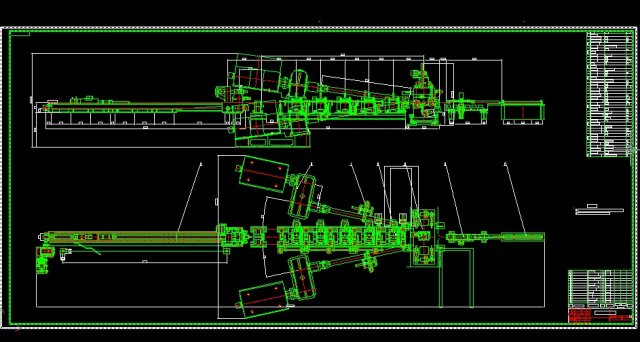 TA214 steel pipe punching machine CAD drawing 3D Model