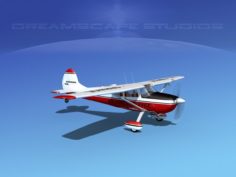 Cessna 170 Forest Service 3D Model