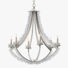 Currey and Company Saltwater Chandelier 3D model 3D Model