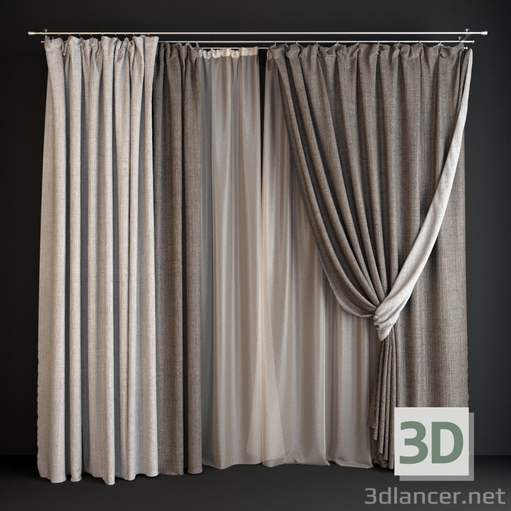 3D-Model Window Shades - 3DHunt.co