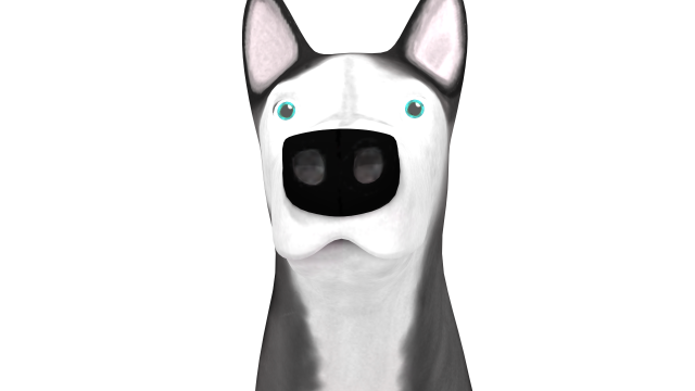 Husky 3D Model