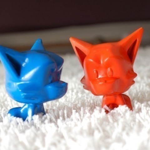 les figurines de  husky 3D Print Model