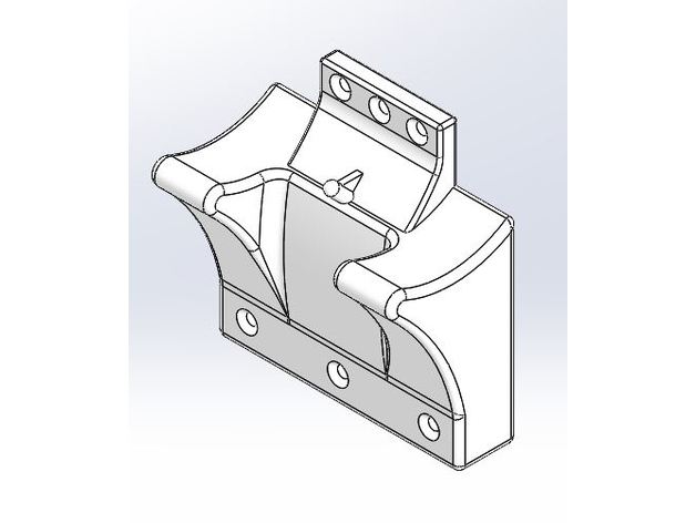 Electric Skateboard Mount #SKATEFORCE 3D Print Model