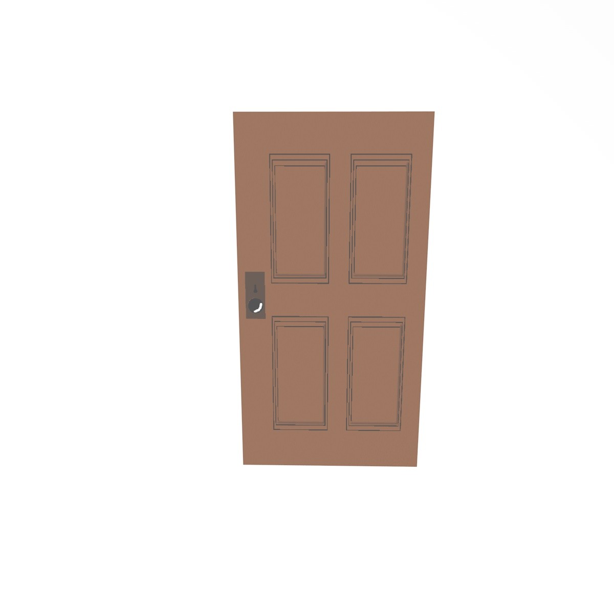 3D model PaperDoor 3D Model