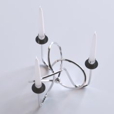 3D candle holders model 3D Model