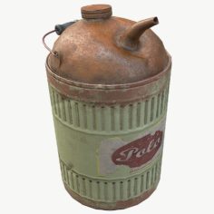 Oil Can 3D Model