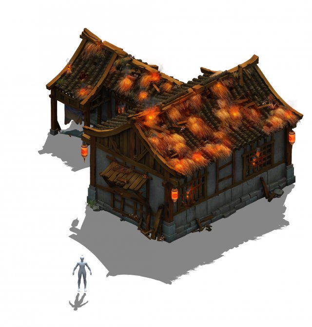 Field – Zhuojun small houses 3D Model
