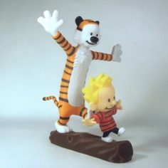 Calvin and Hobbes 3D Print Model