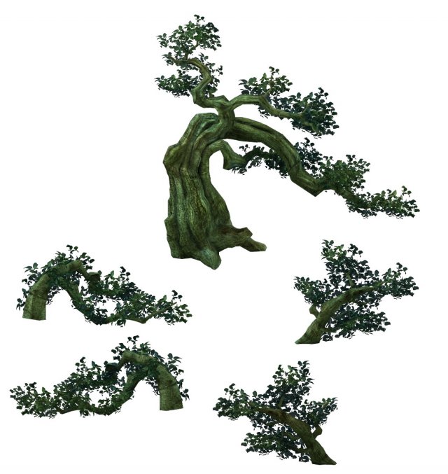 Game Model – Forest – Tree 3D Model