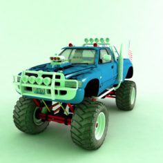 Dodge RAM Bigfoot 3D Model