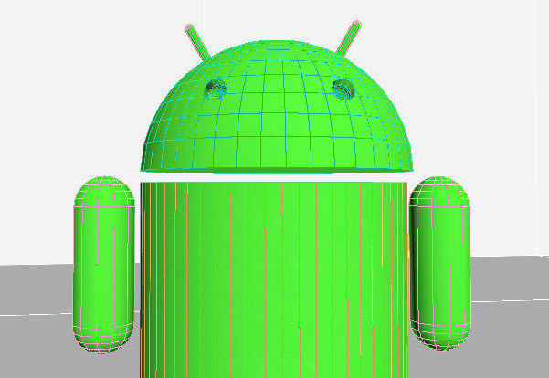 Android logo Robot 3D Model