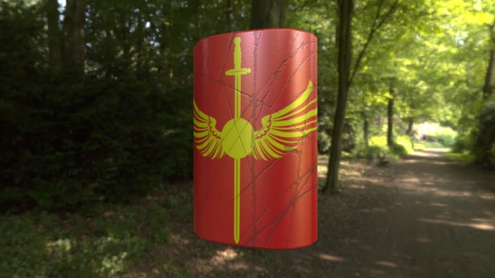 Tower Shield 3D model 3D Model