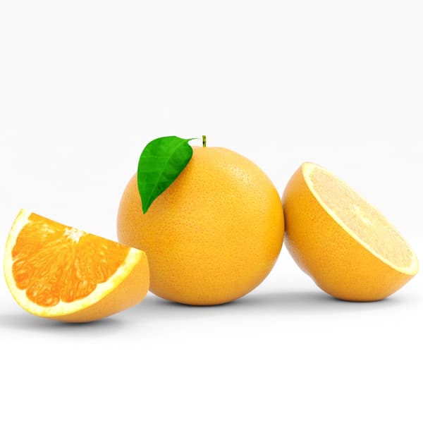 3D Orange model 3D Model