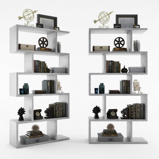 Arteriors Carmine Bookshelf 3D Model