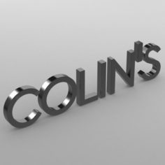 Colins logo 3D Model