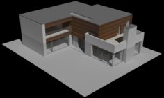 Scandinavian House 3D Model