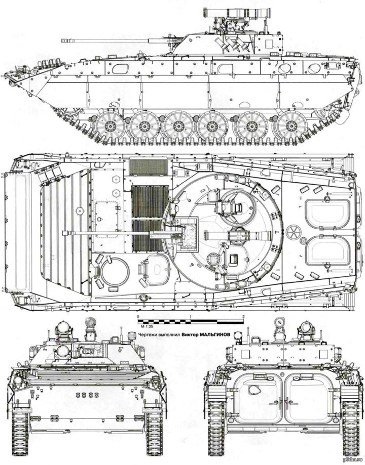 БМП-2 3D Model