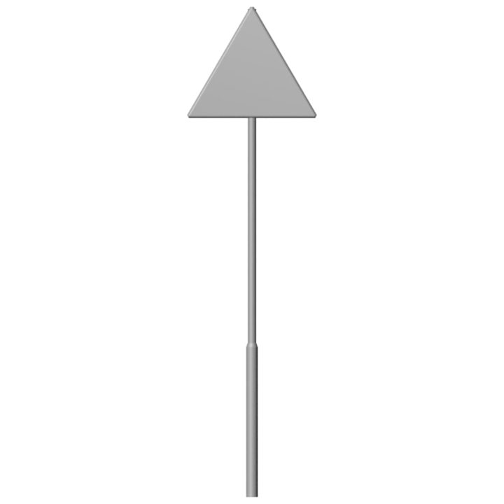 Triangle Signal 3D Model
