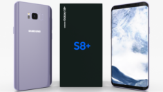 Samsung Galaxy S8 Plus Orchid Gray 3D Model