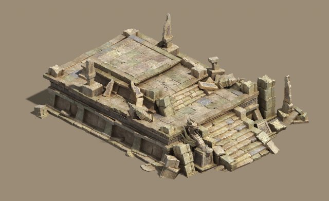 Desert – altar void 3D Model