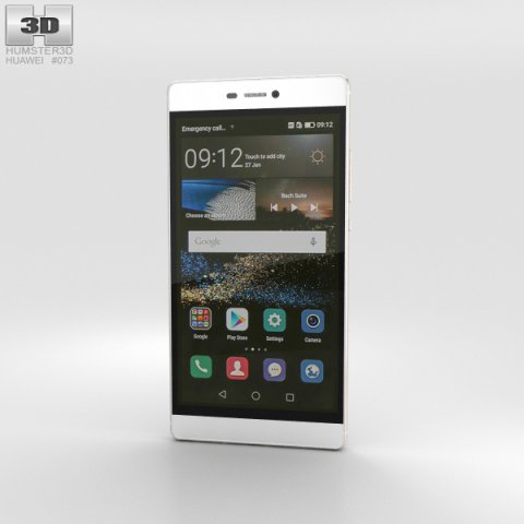 Huawei P8 Mystic Champagne 3D Model