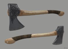 Weapon Axe – Headsman 3D Model