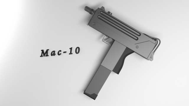 MAC-10 3D Model
