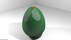 3D model Mediterranean Fruit – Avocado 3D Model