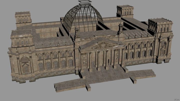 Reichstag building 3D Model