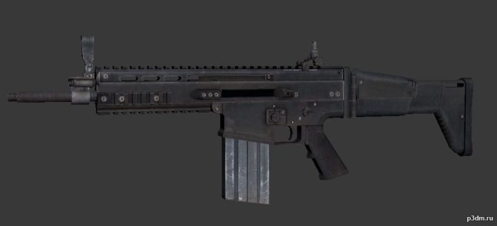 SCAR-H 3D Model